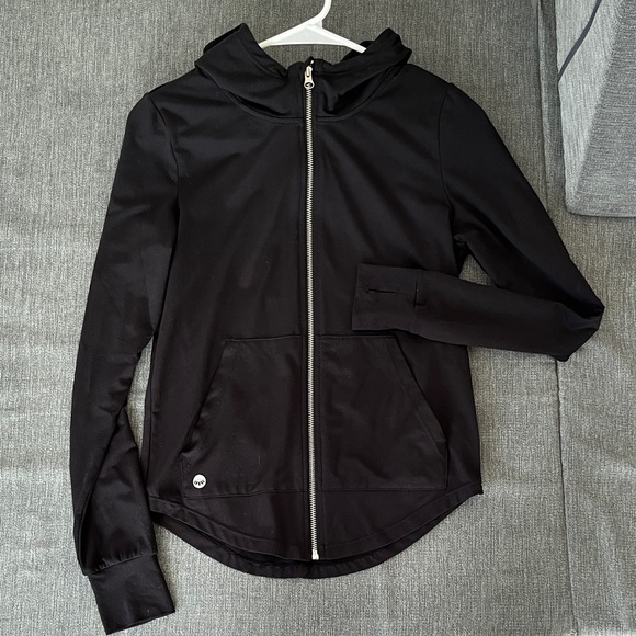 Senita Athletics Tops - Senita Athletics Black Bestie Hoodie